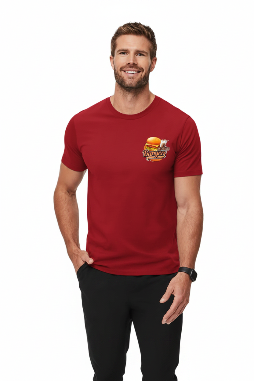 Playera cuello redondo