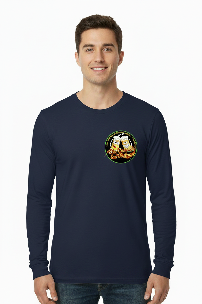Playera Cuello redondo manga larga