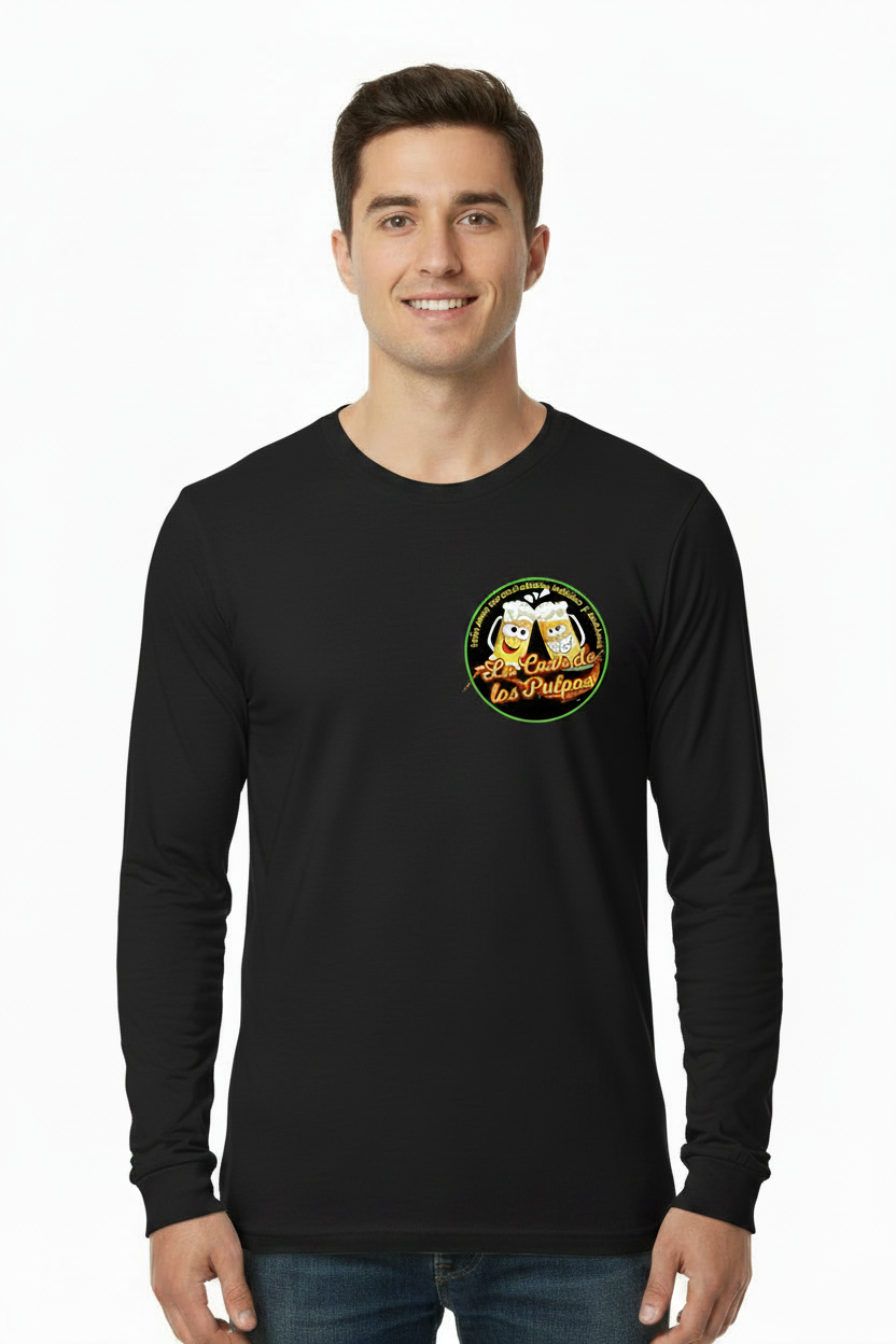 Playera Cuello redondo manga larga