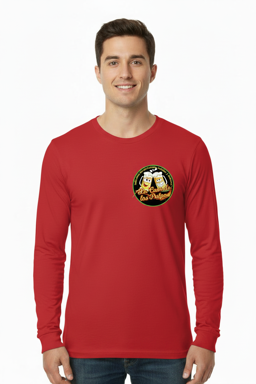 Playera Cuello redondo manga larga