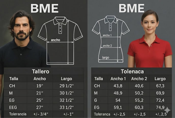 Playera tipo polo dama personalizada